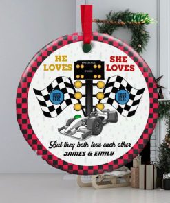 But They Both Love Each Other Couple Ornament
