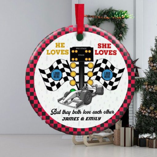 But They Both Love Each Other Couple Ornament
