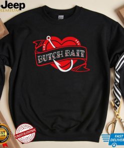 Butch Bait heart logo shirt