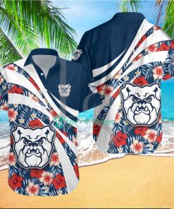 Butler Bulldogs NCAA Hibiscus Tropical Flower Hawaiian Shirt