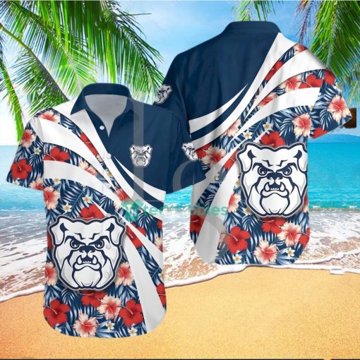 Butler Bulldogs NCAA Hibiscus Tropical Flower Hawaiian Shirt