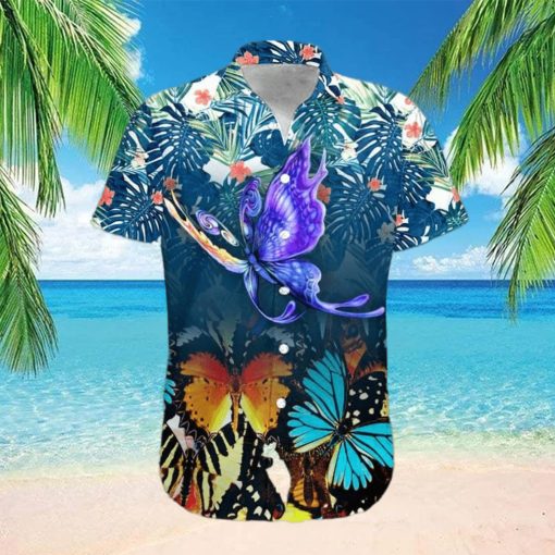 Butterfly Hawaiian Shirt