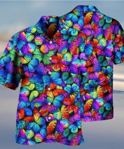 Butterfly Multi Bright Butterflies Hawaiian Shirt