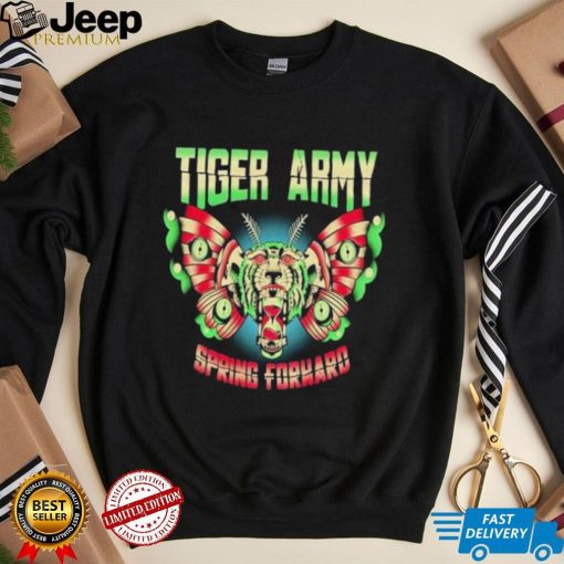 Butterfly Tiger American Psychobilly Band Tiger Army Shirt