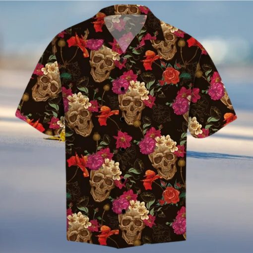 Buy Amazing Skull Hawaiian Shirt