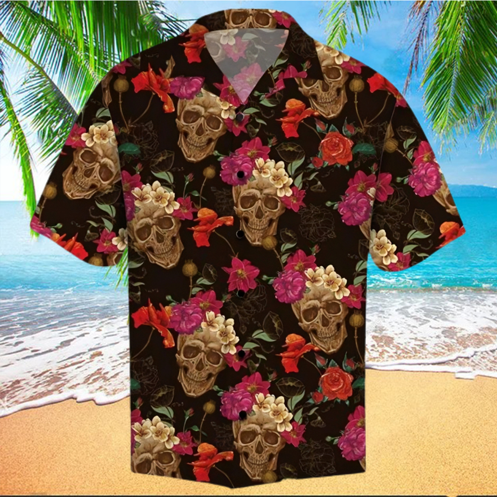 Buy Amazing Skull Hawaiian Shirt - teejeep