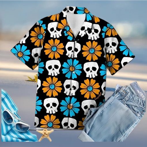 Buy Skull – Hawaiian Shirts – Sp404 1