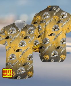 CFL Hamilton Tiger Cats Aloha Style 7 Big Logo Hawaiian Shirt