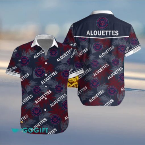CFL Montreal Alouettes Hawaiian Shirt