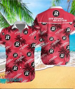 CFL Ottawa Redblacks Hawaiian Shirt