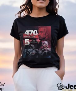 CJ Stroud 470 Pass YDs And 5 Pass TDs For Single Game Rookie Record Unisex T Shirt