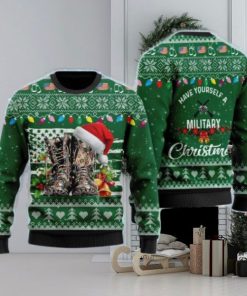 Soldiers Have Yourself A Military Christmas Ugly Sweater