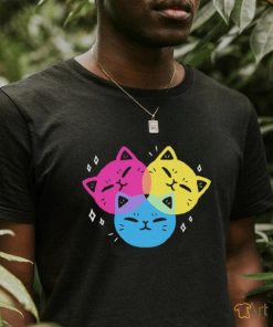 CMY Kitties colorful shirt