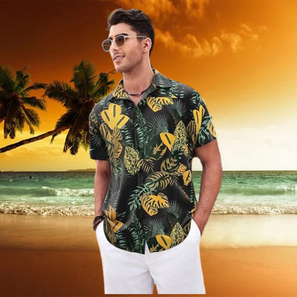 COOFANDY Men's Hawaiian Shirt - teejeep