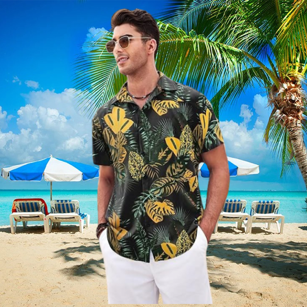 COOFANDY Men's Hawaiian Shirt - teejeep