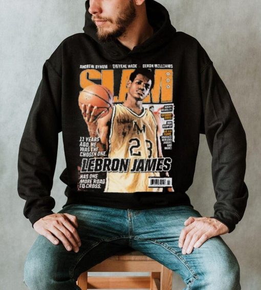 COVER BASKETBALL   LEBRON JAMES T Shirts