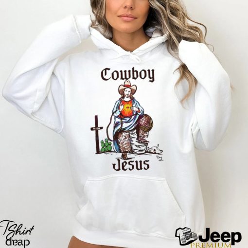 COWBOY JESUS SVG FUNNY CHRISTIAN WESTERN COWBOY SHIRT