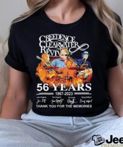 CREEDENCE learwater reviv 56 Years 1967 2023 John Fogerty shirt