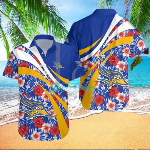 Cal State Bakersfield Roadrunners NCAA Hibiscus Tropical Flower Hawaiian Shirt