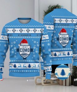 Calcio Como Ugly Christmas Sweater Ideal Gift For Fans