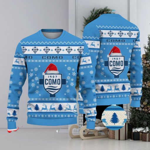 Calcio Como Ugly Christmas Sweater Ideal Gift For Fans