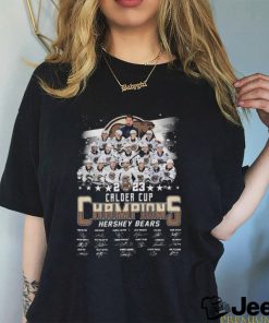 Calder Cup Champions Hershey Bears 2023 Signatures Shirt