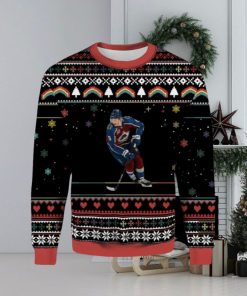 Cale Makar Colorade Avalanche Ugly Christmas Sweater