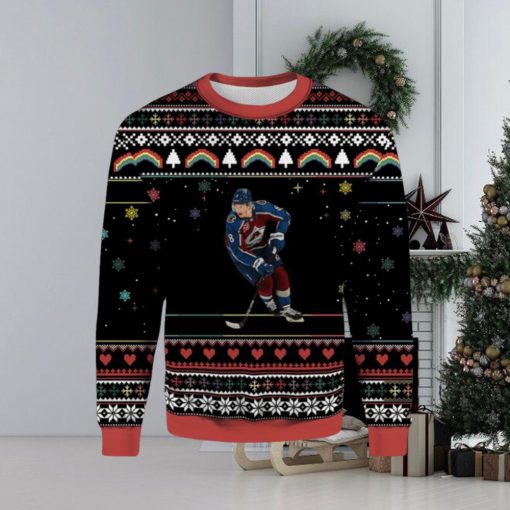 Cale Makar Colorade Avalanche Ugly Christmas Sweater