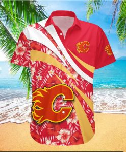 Calgary Flames Hawaii Shirt Hibiscus Sport Style – NHL