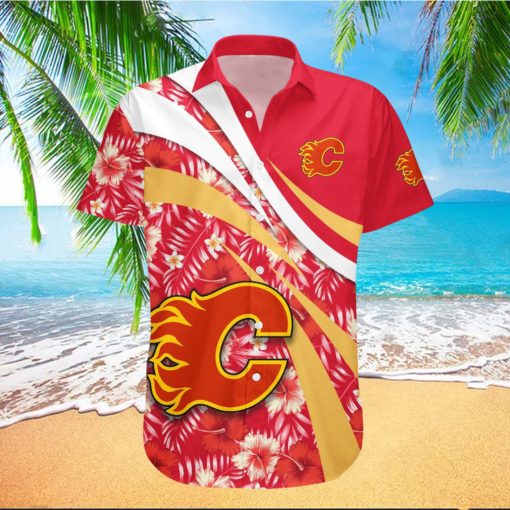 Calgary Flames Hawaii Shirt Hibiscus Sport Style – NHL