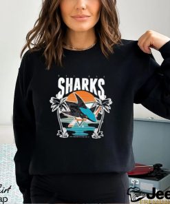 Calhoun Nhl Surf And Skate San Jose Sharks Beach Sunset shirt