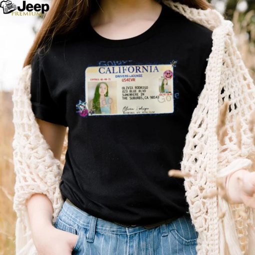 California Drivers License Olivia Rodrigo Hoodie shirt