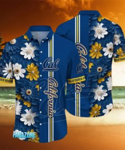 California Golden Bears NCAA3 Flower Hawaii Shirt For Fans