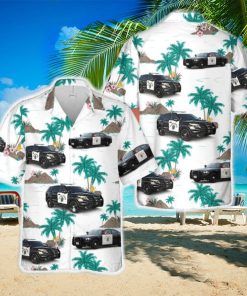 California Highway Patrol Car Hawaiian Shirt Men And Women Gift Aloha Beach