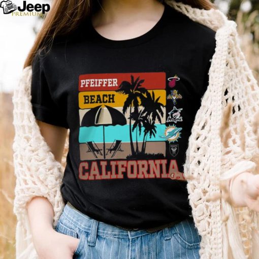 California Pfeiffer Beach Sports Team Logo Shirt