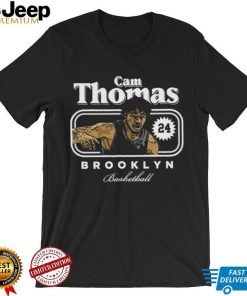 Cam Thomas number 24 Brooklyn Nets basketball player cover gift shirt