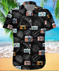 Camera 3d all over printed trending hawaiian shirt