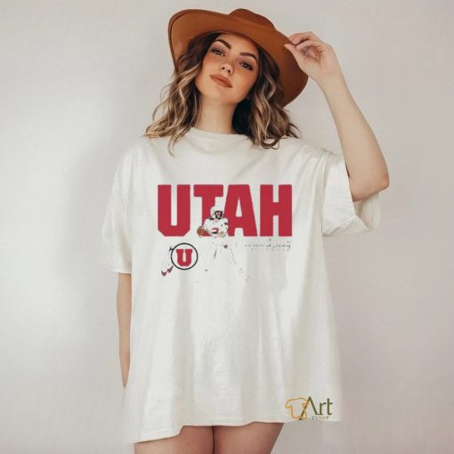 Cameron Rising Utah Utes football shirt