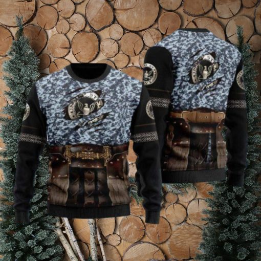 Camouflage I Armour United States Navy Christmas Ugly Sweater 3D