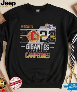 Campeones Gigantes De Carolina Bsn 2023 Shirt