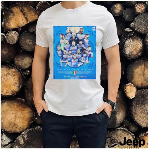 Campioni D’Italia 2022 – 2023 SSC Napoli poster shirt