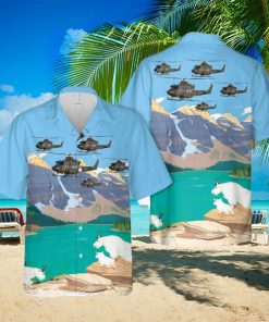 Canada Bell CH 146 Griffon Helicopter Hawaiian Shirt Men And Women Gift Aloha Beach