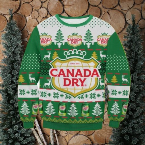 Canada Dry Ginger Ale Christmas Ugly Sweater Gift For Men And Women