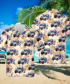 Canada Halton Region Paramedic Services Hawaiian Shirt Men And Women Gift Aloha Beach