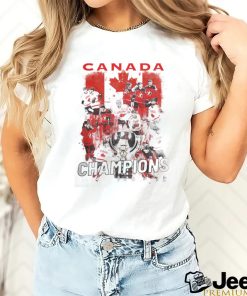 Canada Team Hockey 2023 Champions shirt