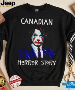 Canada Trudeau Clown Horror Story shirt