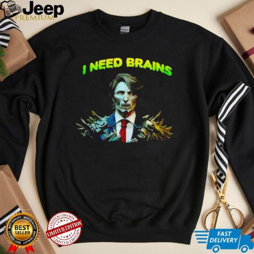 Canada Trudeau Zombie I need brains shirt