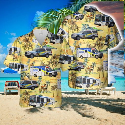 Canada York Region Paramedic Services Hawaiian Shirt Men And Women Gift Aloha Beach