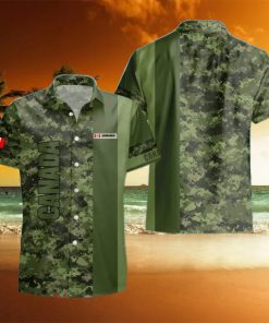 Canadian Veteran Hawaii Shirt Custom Name Special Gift For Men Women