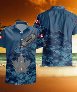 Canadian Veteran Hawaii Shirt Custom Name Unique Gift